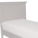 Cama de Solteiro Unique - Branco