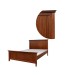 CAMA AMADEIRADA ESTILO CLASSICO